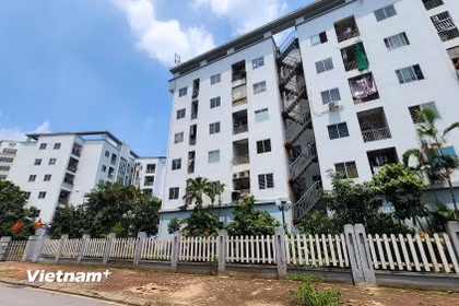 Một dự án nhà ở xã hội. (Nguồn: Vietnam+)