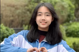 Em Trương Thanh Xuân. (Ảnh: Trường THPT chuyên Bắc Ninh).