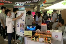 Dự án của sinh viên tham gia cuộc thi. (Ảnh minh họa: moet.gov)