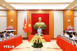 Tổng Bí thư, Chủ tịch nước Tô Lâm phát biểu. (Ảnh: Thống Nhất/TTXVN)