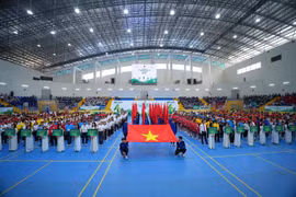 Lễ khai mạc Giải Thể thao học sinh phổ thông toàn quốc năm 2026. (Ảnh: Bộ GD-ĐT)