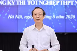 Thứ trưởng Bộ Giáo dục và Đào tạo Phạm Ngọc Thưởng. (Ảnh: Vietnam+)