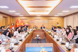Quang cảnh buổi họp báo. (Ảnh: BTC)