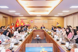 Quang cảnh buổi họp báo. (Ảnh: BTC)