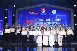Các gương mặt trẻ Việt Nam tiêu biểu và triển vọng năm 2024. (Ảnh: PV/Vietnam+).