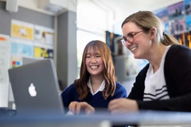 Từ 20/9, học sinh trung học phổ thông tại Việt Nam có cơ hội trải nghiệm 26 lớp học mô phỏng bậc đại học New Zealand trực tuyến và hoàn toàn miễn phí. (Ảnh: PV/Vietnam+)