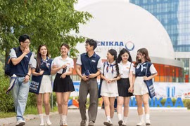 Sinh viên Trường Đại học Phenikaa. (Ảnh: Vietnam+)