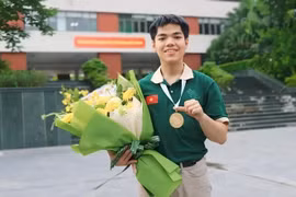 Em Nguyễn Hữu Tiến Hưng được chọn là một trong 3 đề cử ở lĩnh vực học tập. (Ảnh: BTC)