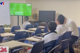 Cơ sở dạy thêm bị phản ánh. (Ảnh chụp màn hình)