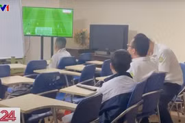 Cơ sở dạy thêm bị phản ánh. (Ảnh chụp màn hình)