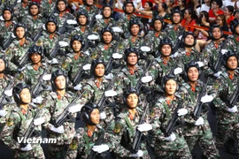 Cận cảnh các khối diễu binh nam tại Lễ kỷ niệm 80 năm "ngày hội non sông" 