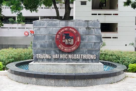Trường Đại học Ngoại thương. (Ảnh: PV/Vietnam+)