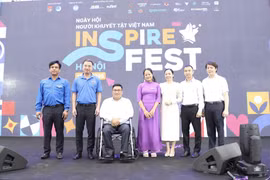 Chương trình kỷ niệm Ngày Người khuyết tật Việt Nam – INSPIRE FEST 2026 diễn ra tại Hà Nội. (Ảnh: PV/Vietnam+)
