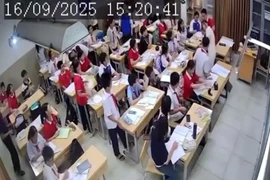 Hình ảnh cắt từ clip. (Ảnh: FBNV)