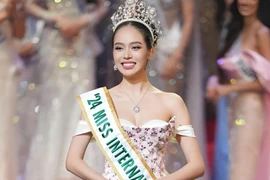 Hoa hậu Thanh Thủy là một trong 19 đề cử Gương mặt trẻ Việt Nam tiêu biểu năm nay. (Ảnh: BTC)