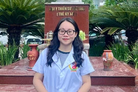 Ngô Hải An vừa xuất sắc đạt học bổng bác sỹ nội trú nhi khoa Trường Đại học VinUni. (Ảnh: NVCC)