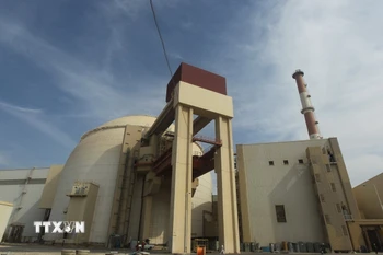 Một nhà máy điện hạt nhân ở miền Nam Iran. (Ảnh: AFP/TTXVN)