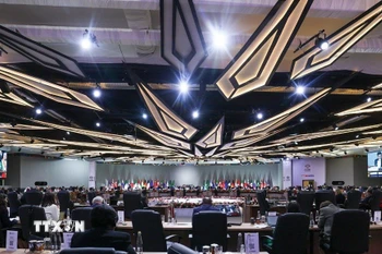Quang cảnh Hội nghị thượng đỉnh G20 ở Johannesburg (Nam Phi), ngày 22/11/2025. (Ảnh: ANI/TTXVN)