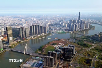 Thành phố Hồ Chí Minh - trung tâm kinh tế, văn hóa, du lịch đầu tàu của cả nước. (Ảnh: Tuấn Anh/TTXVN)