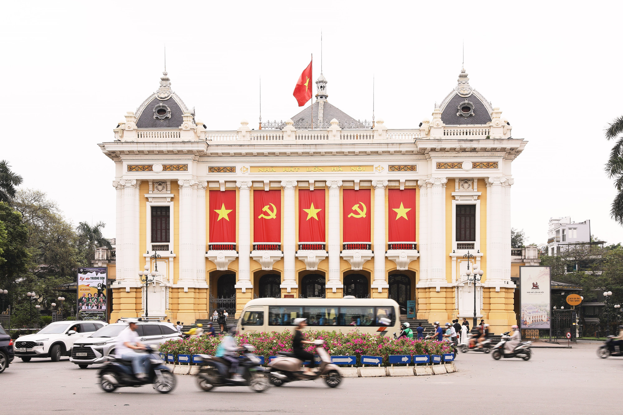 Opéra de Hanoï. (Photo : Lê Dong/VNA) 0810-nha-hat-lon.jpg