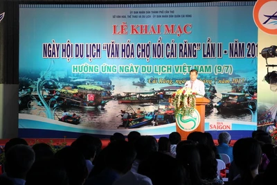 Quang cảnh lễ khai mạc. (Ảnh: Thanh Sang/TTXVN)