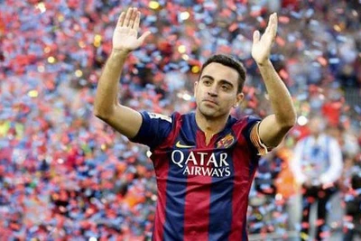 Cựu tiền vệ Xavi Hernandez sẽ là người trao cúp vô địch EURO 2016. (Nguồn: Reuters)