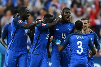 Đội chủ nhà Pháp được đánh giá cao hơn ở trận chung kết. (Nguồn: AFP/TTXVN)