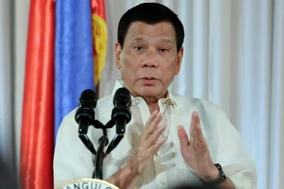 Tỷ lệ tín nhiệm Tổng thống Philippines Rodrigo Duterte giảm | Vietnam+ (VietnamPlus)