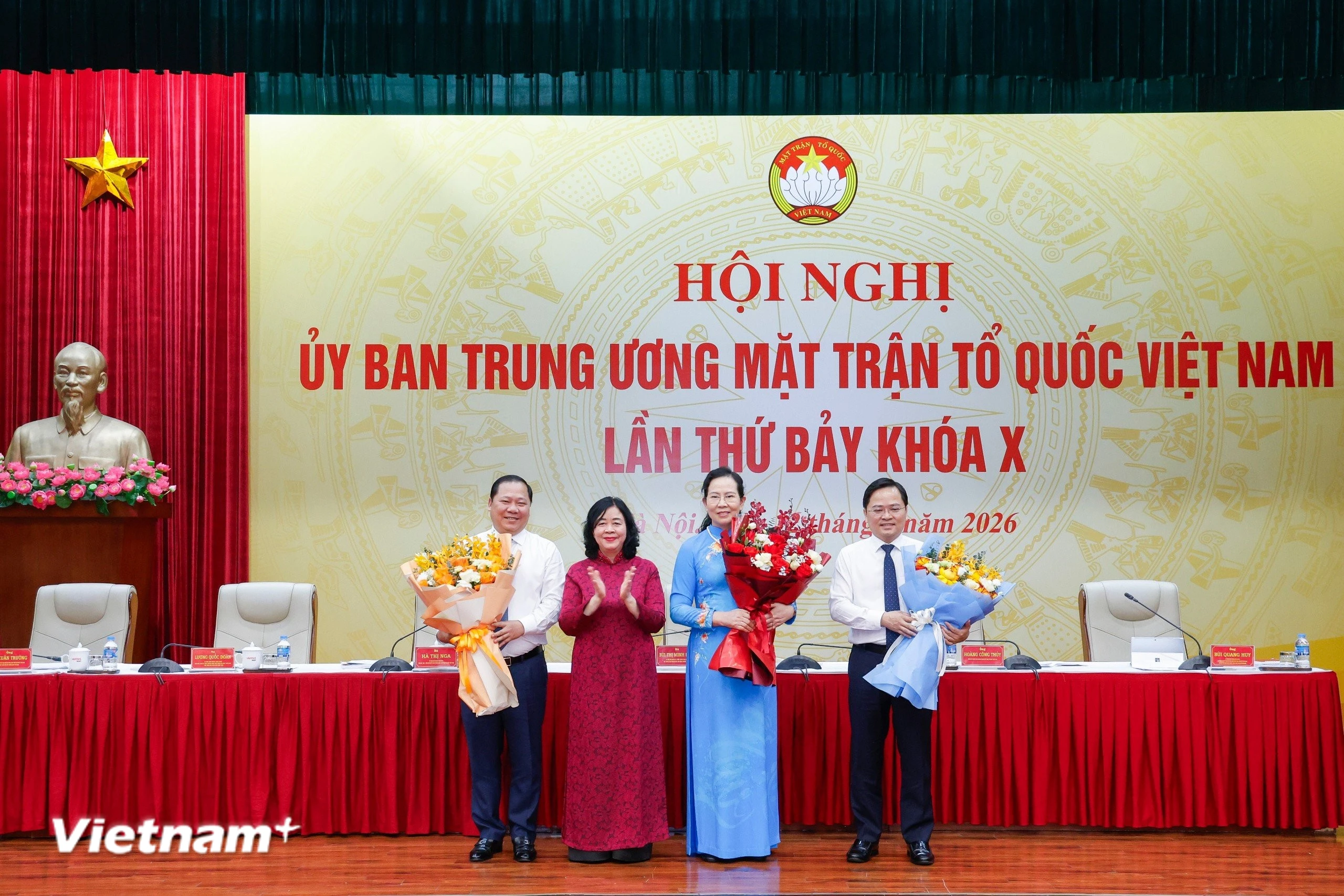 Ủy ban Trung ương Mặt trận Tổ quốc Việt Nam bổ nhiệm ba Phó Chủ tịch mới