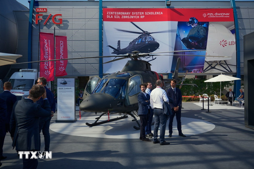 Triển lãm Công nghiệp Quốc phòng quốc tế lần thứ 32 ở thành phố Kielce, Ba Lan, ngày 3/9/2024. (Ảnh: THX/TTXVN)