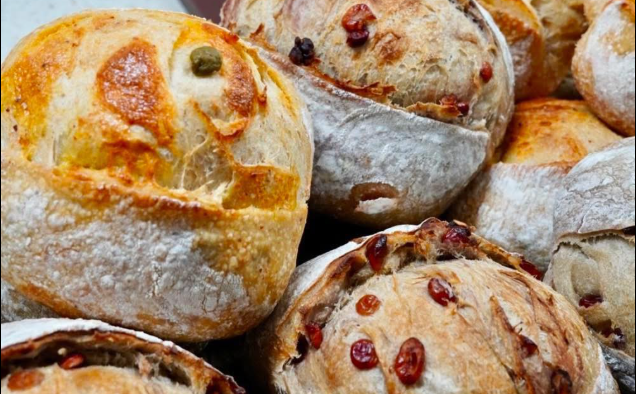 Bành mỳ sourdough.