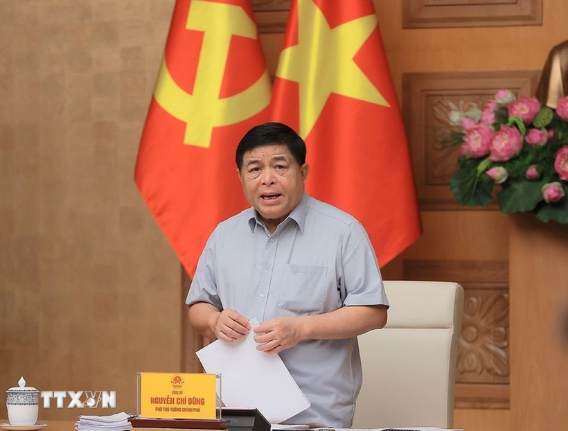 Phó Thủ tướng Nguyễn Chí Dũng phát biểu. (Ảnh: An Đăng/TTXVN)