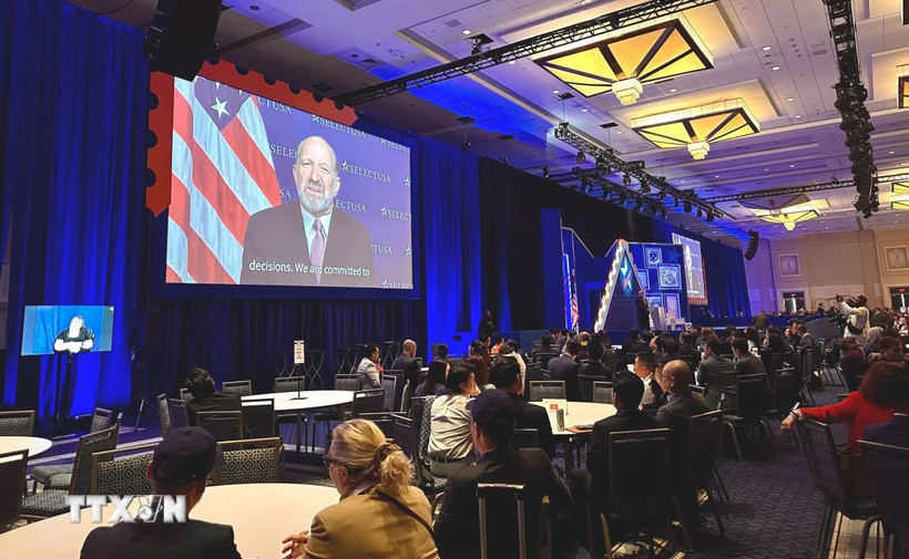 Quang cảnh phiên tòa thể sáng 12/5 (giờ địa phương). (Ảnh: Ngọc Quang/TTXVN)