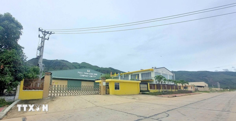 Công ty Trách nhiệm hữu hạn Phúc Thịnh Gia Lai không còn dấu hiệu hoạt động nhiều tháng nay. (Ảnh tư liệu: Quang Thái/TTXVN)