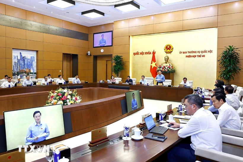 Quang cảnh phiên họp. (Ảnh: Doãn Tấn/TTXVN)