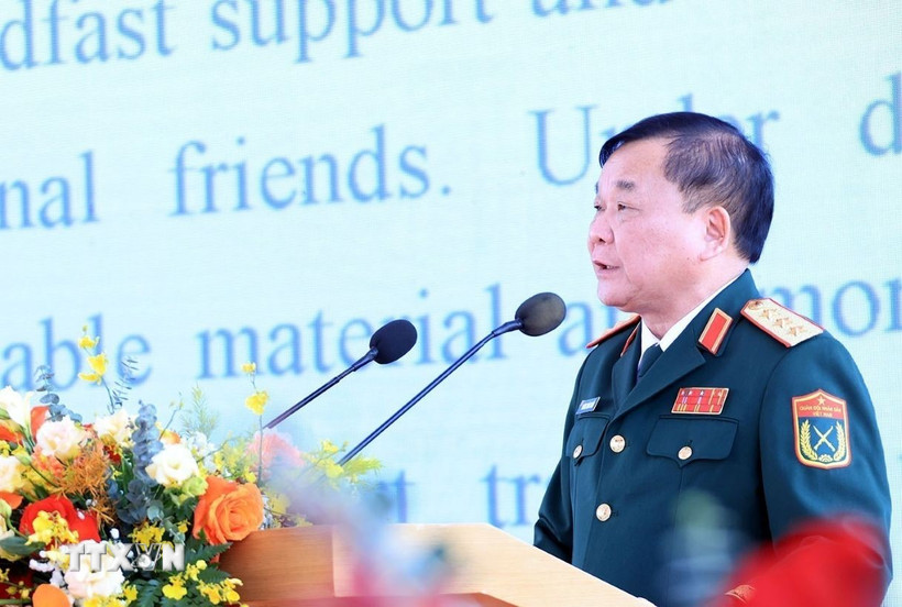 Thượng tướng Hoàng Xuân Chiến. (Ảnh: Tuấn Anh/TTXVN)