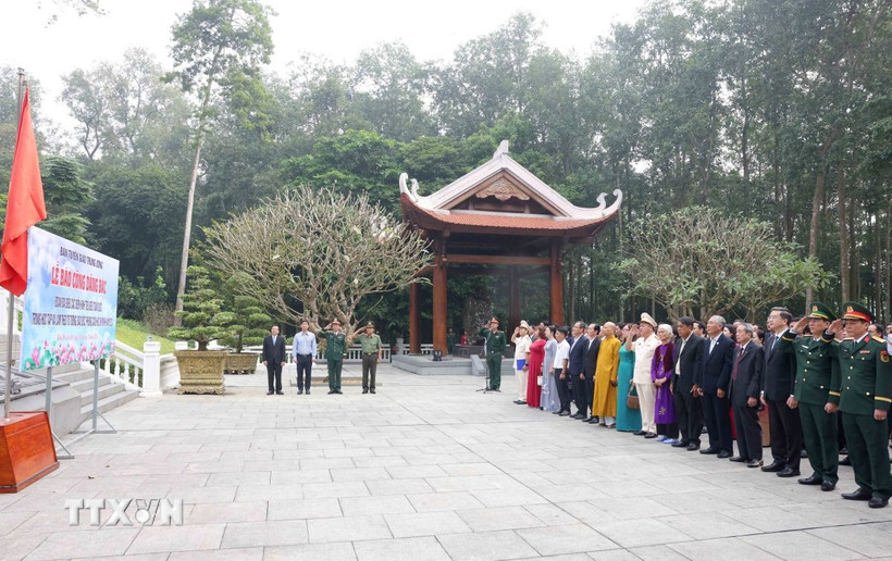 Khu Di tích K9 Đá Chông (Ba Vì, Hà Nội). (Ảnh: Phương Hoa/TTXVN)