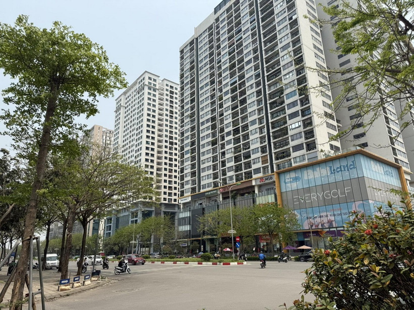 Thị trường bất động sản Hà Nội (Ảnh: VietNam+)