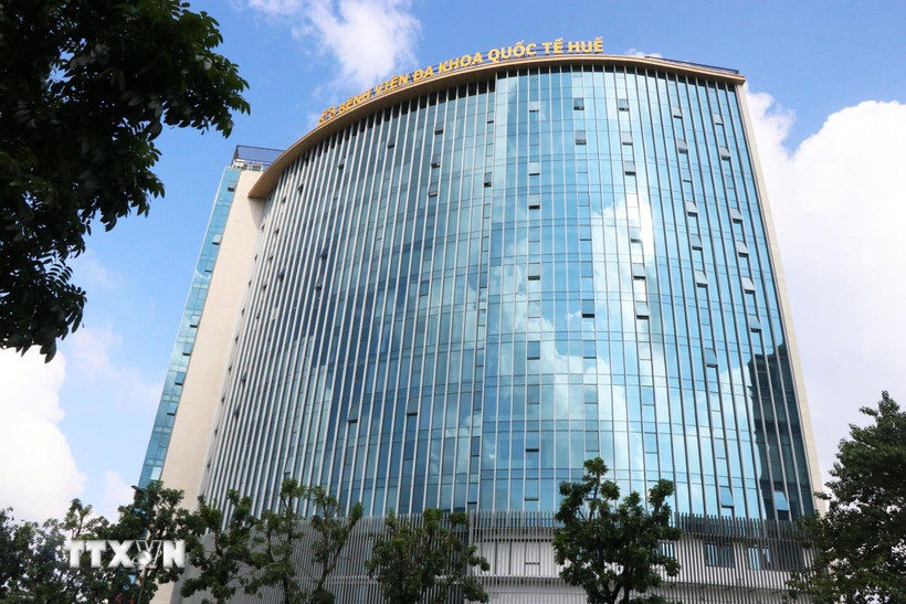 Bệnh viện Đa khoa Quốc tế Huế. (Ảnh: Nguyên Lý/TTXVN) 