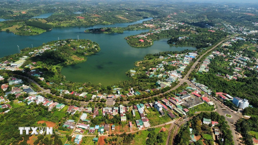 Thành phố Gia Nghĩa, Đắk Nông. (Ảnh: TTXVN phát)