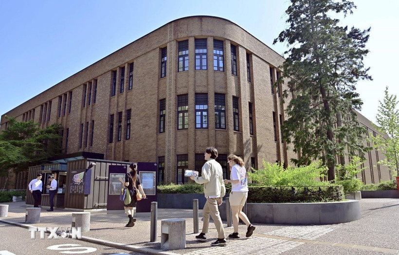 (Tư liệu) Khuôn viên đại học Tohoku ở Sendai, tỉnh Miyagi, Nhật Bản. (Ảnh: Kyodo/TTXVN)