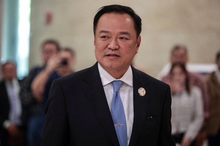 Tân Thủ tướng Thái Lan Anutin Charnvirakul. Ảnh: Reuters