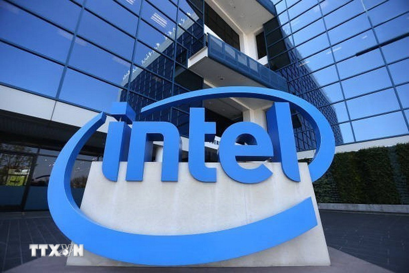 Trụ sở Tập đoàn Intel ở California, Mỹ. Ảnh: Getty Images/TTXVN