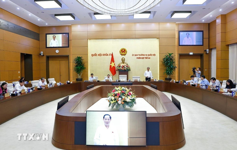 Phó Chủ tịch Quốc hội Trần Quang Phương phát biểu. (Ảnh: Doãn Tấn/TTXVN)