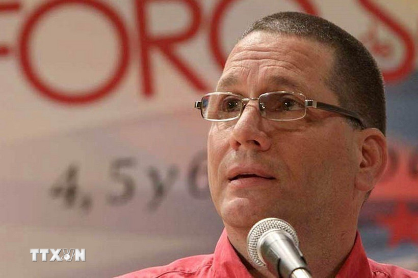 Ông Jesús Germán Faría Tortosa, Phó Chủ tịch Đảng Xã hội Chủ nghĩa Thống nhất cầm quyền Venezuela (PSUV). Ảnh do nhân vật cung cấp.