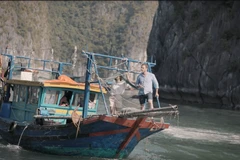 Du khách quốc tế thích những trải nghiệm mới lạ khi đến Việt Nam. (Ảnh: CTV/Vietnam+)