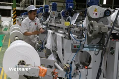 Doanh nghiệp đẩy mạnh ứng dụng công nghệ để nâng cao năng suất lao động. (Ảnh: Đức Duy/Vietnam+)