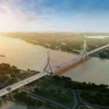 Phối cảnh cầu Tứ Liên. (Ảnh: UBND thành phố Hà Nội)