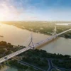 Phối cảnh cầu Tứ Liên. (Ảnh: Hanoi)