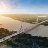 Phối cảnh cầu Tứ Liên. (Ảnh: Hanoi)